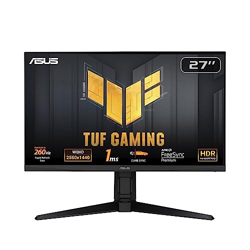 Ultimate Gaming Bliss: ASUS TUF 27″ 1440P Monitor