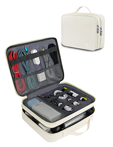 Ultimate Travel Gadget Organizer: Water-Resistant, Durable, Portable