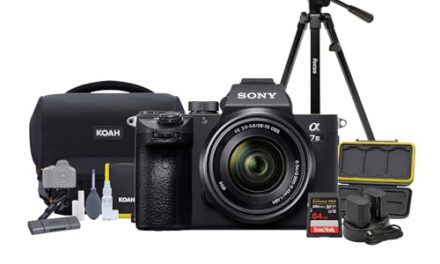 Capture the Moment: Sony Alpha a7II Camera Bundle