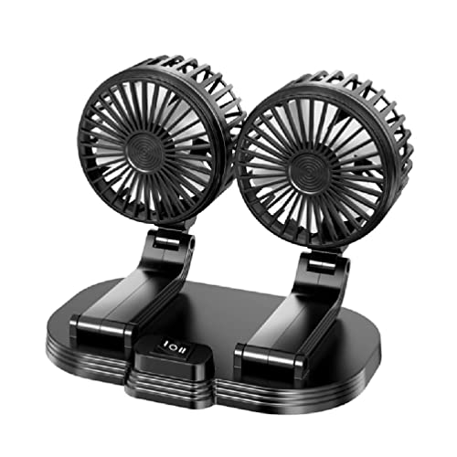 360° Rotating USB Car Cooling Fan