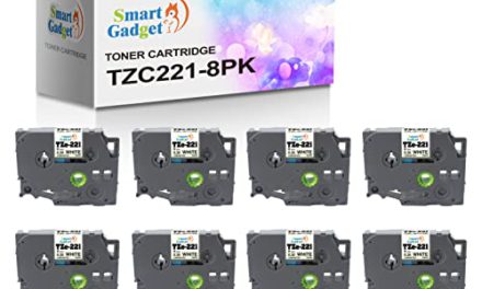 Upgrade Your Tech: Smart LabelTape for Brother P Touch – 8 Pack