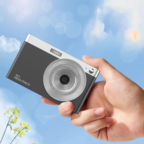 Compact 2.8″ Camera: Zoom 16X, 50MP, Rechargeable – Perfect Gift!