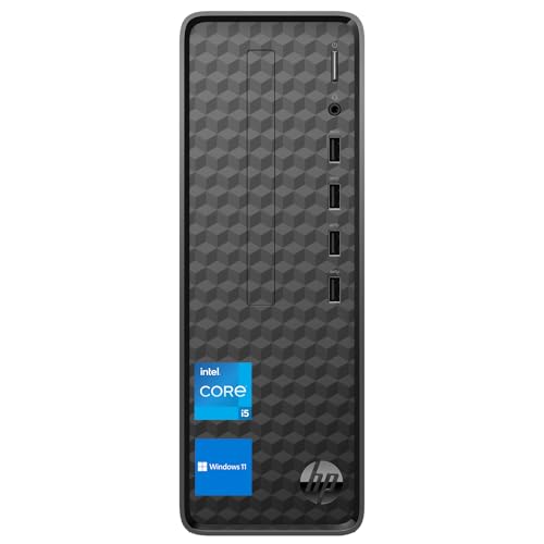 Upgrade to HP 2023 Slim Desktop: Powerful Intel Core, Lightning-Fast RAM & SSD, Immersive Connectivity