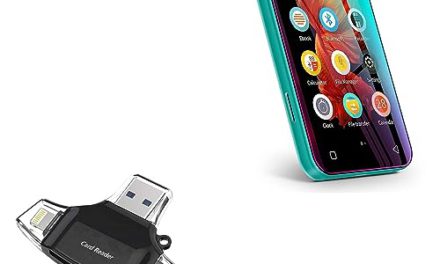 Enhance your TIMMKOO Q3E MP3 Player with BoxWave Smart Gadget – AllReader SD & microSD Card Reader!