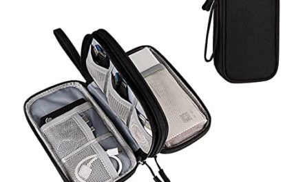 Ultimate Portable Travel Gadget Bag: Organize, Charge, and Go!