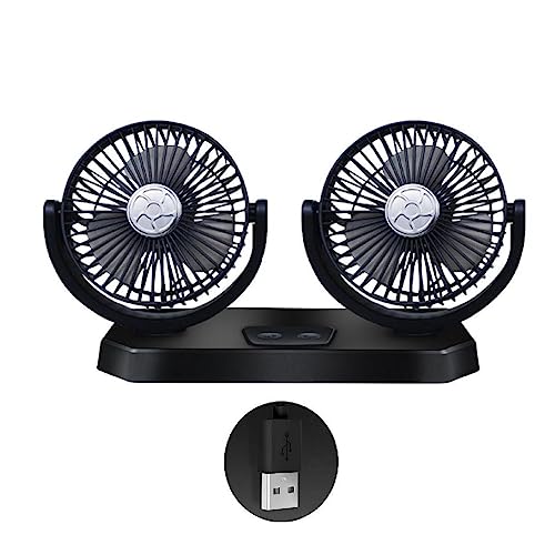 Heat-Busting USB Fan: Powerful, Portable, and Adjustable!