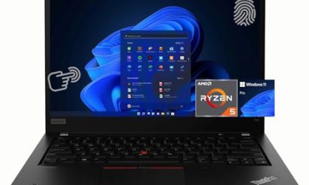 Powerful Lenovo ThinkPad T14: 14″ FHD IPS Touchscreen, AMD Ryzen 5 Pro 5650U, 32GB RAM, 1TB SSD, Win 11 Pro