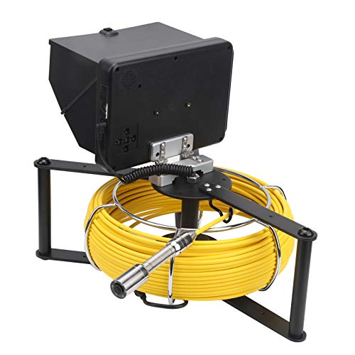 Explore Depths: 20m Sewer Inspection Camera with IPS Display & LED