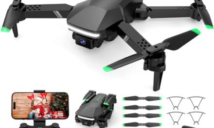 Ultimate Foldable Drone: HD Camera, Auto-hover, Voice Control