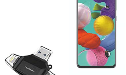Enhance Galaxy A51 5G: BoxWave Smart Gadget – AllReader SD & microSD Card Reader