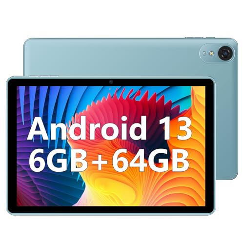 Powerful 10″ Android Tablet: Fast, HD, Long Battery Life, WiFi, Bluetooth, Dual Camera, Parental Control, Google Play, Netflix, YouTube