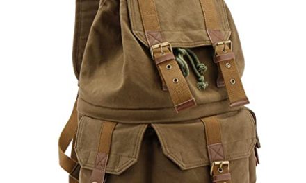 Capture the Outdoors: Belgium Canvas DSLR Camera Bag for Travel Photography