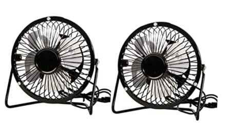Silent USB Fans: Powerful Tabletop Cooling