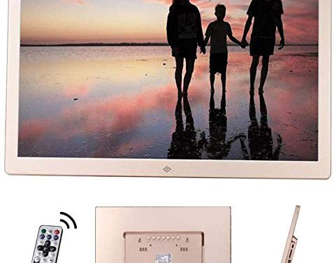 Immerse in Memories: 17″ HD Motion-Sensor Digital Photo Frame