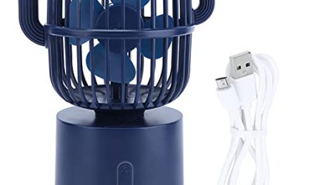 Ultimate Portable USB Desk Fan – Stay Cool Anywhere!