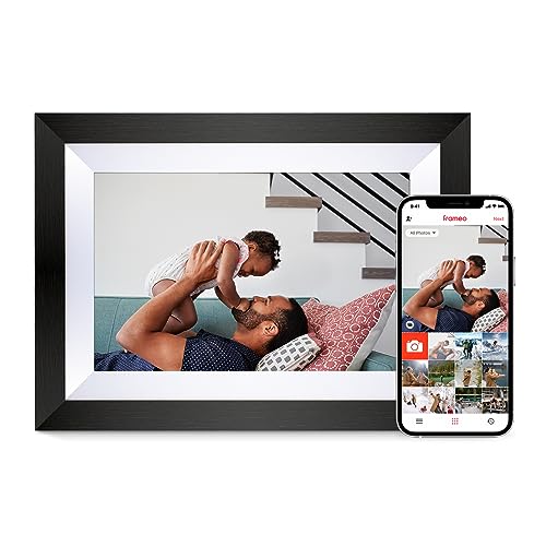 Enhance Memories: Eptusmey WiFi Digital Frame – 32G Storage, Phone Load, Frameo, Touch Screen, Video Display – Perfect Gift!【New 2023】