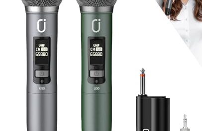 Powerful UHF Dual Microphones for Karaoke: HWWR Wireless