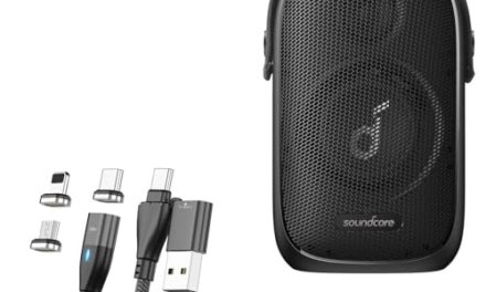 Powerful Charging Cable for Soundcore Trance Go – Jet Black