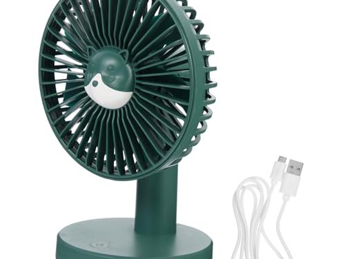 Compact Rechargeable Desktop Fan: Revitalize Your Space