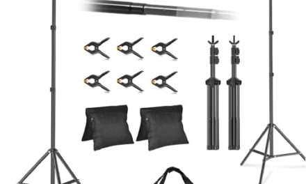 Ultimate Photo Studio Support Kit: Emart Backdrop Stand for Unforgettable Events