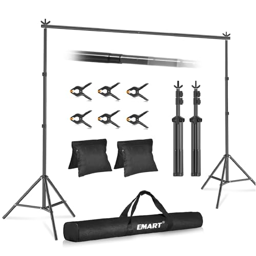 Ultimate Photo Studio Support Kit: Emart Backdrop Stand for Unforgettable Events