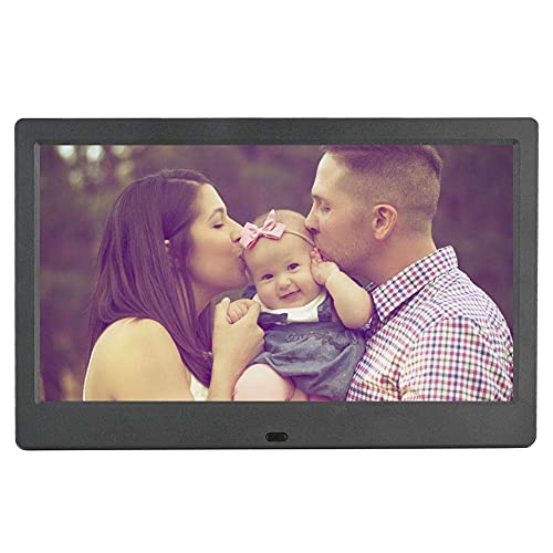 Wireless Remote Control Digital Photo Frame: Stunning 10″ Screen, 32GB Memory, Versatile Format Support