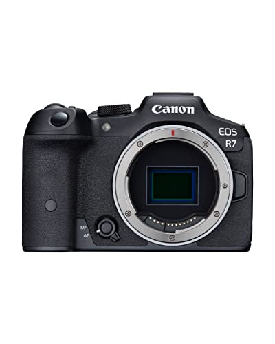 Capture Stunning 4K Vlogs: Canon R7 Body, Mirrorless Camera, 32.5MP, Dual Pixel AF