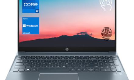 Powerful HP Pavilion Laptop: Faster Processor, More RAM, Enhanced Features, Windows 11 Pro, Vibrant Blue