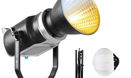 Powerful GVM 300W COB LED Light: Perfect for Stunning Photography and Video