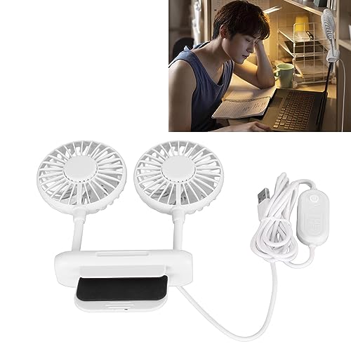 Clip-On USB Fan: Powerful Cooling for Laptops & Monitors