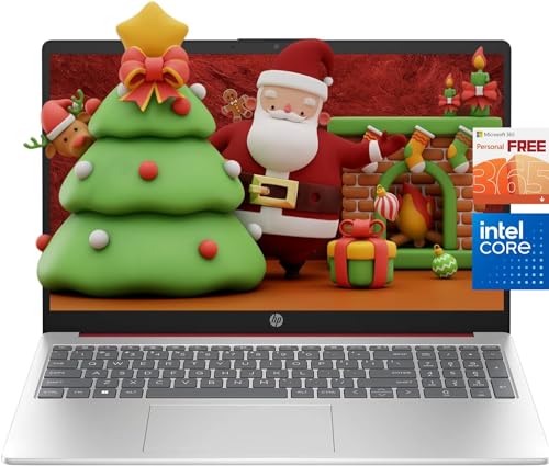 Powerful HP Laptop: Anti-Glare HD, Quad-core, 16GB RAM, 128GB SSD+ 512GB USB, Office 365, Long Battery