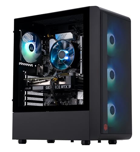 Supercharged Gaming PC: ABS Stratos Ruby – Ryzen 7 5700X – GeForce RTX 4060 Ti – 32GB DDR4 – 1TB NVMe SSD