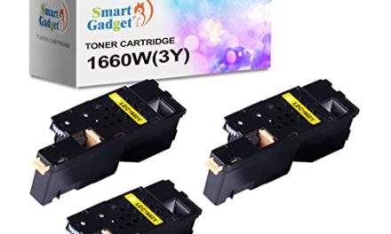 Boost Print Quality: SGTONER Yellow Toner for Dell 1660W (3-Pack)