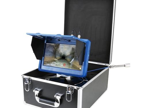 Powerful Sewer Inspection Camera with WiFi, HD Camera, Touch Screen, and LED Light