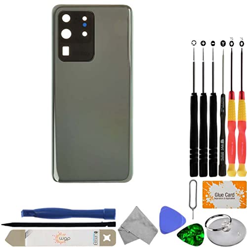 Upgrade Your Samsung Galaxy S20 Ultra: Gray Back Glass + Camera Lens + Tool Kit