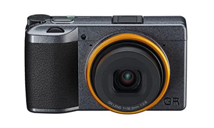 Capture Streets with Ricoh GR III: High Resolution, High Contrast Camera (2 Batteries)