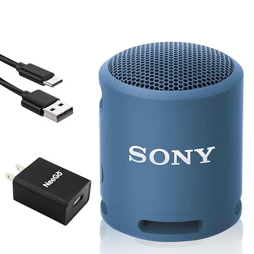 Immerse in Music Anywhere: Sony Bluetooth Speaker, Waterproof & Durable, 16 Hour Battery
