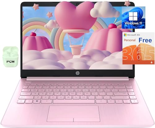 Powerful HP Stream Laptop with HD Screen, Intel Celeron Processor, 16GB RAM, and Ample Storage