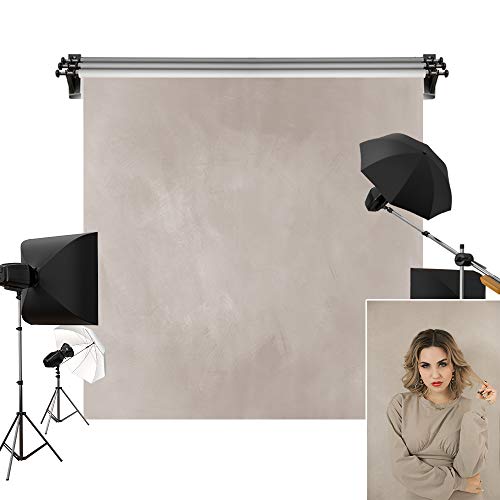Kate Retro Solid Khaki Backdrop: Studio-Printed Photography Prop!