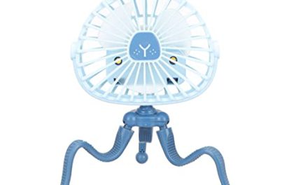 Portable Office Table Fan – Compact, Battery-Powered, Versatile