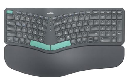 Ultimate Wireless Keyboard: Ergonomic, Split Design, Cushioned Rest