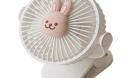Portable Rechargeable Mini Fan – Whisper-Quiet, Stylish & Versatile