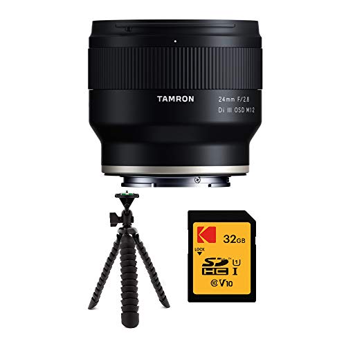 Ultimate Sony E-Mount Lens Bundle: Tamron 24mm Prime + Bonus