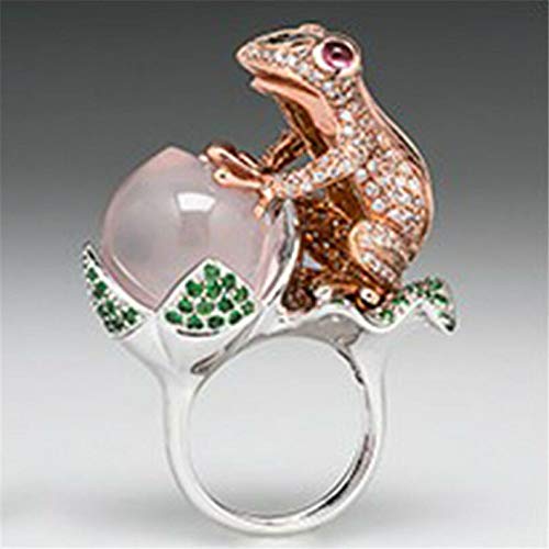 Stunning Frog Topaz Ring: Ideal for Wedding and Engagement