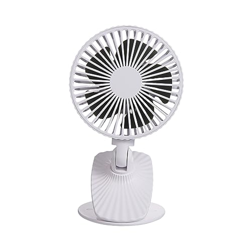 Whisper-Quiet Rechargeable Fan: Ultimate Silence for Home, Office, Car