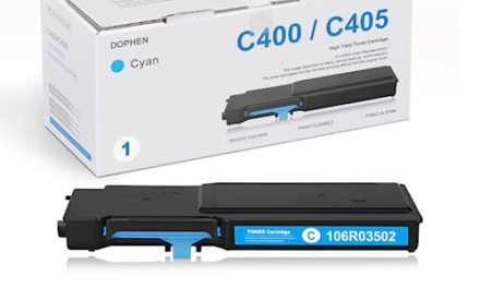 Save on VersaLink C400/C405 Cyan Toner – Doph Compatible Replacement for Xerox Printer