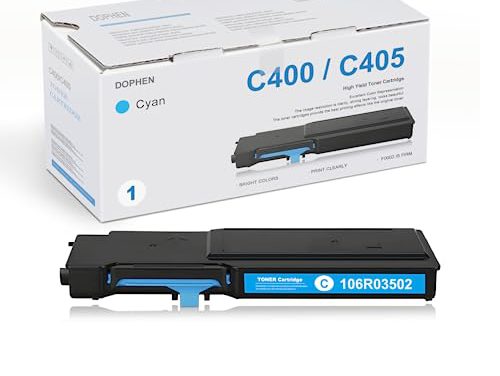 Save on VersaLink C400/C405 Cyan Toner – Doph Compatible Replacement for Xerox Printer