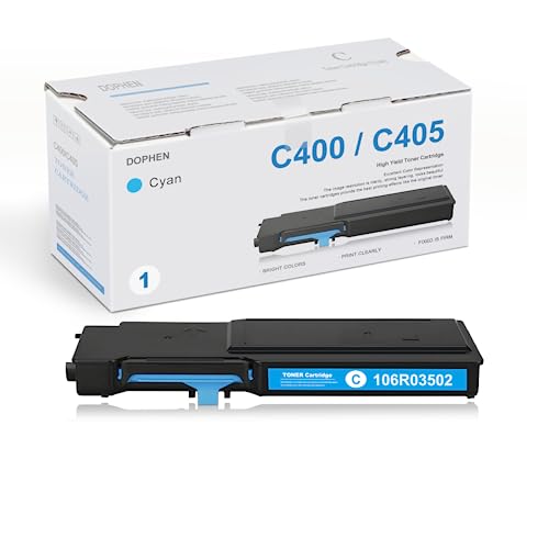 Save on VersaLink C400/C405 Cyan Toner – Doph Compatible Replacement for Xerox Printer