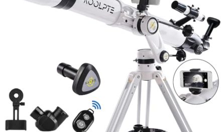 Powerful Digital Eyepiece Telescope – Perfect for Observing White