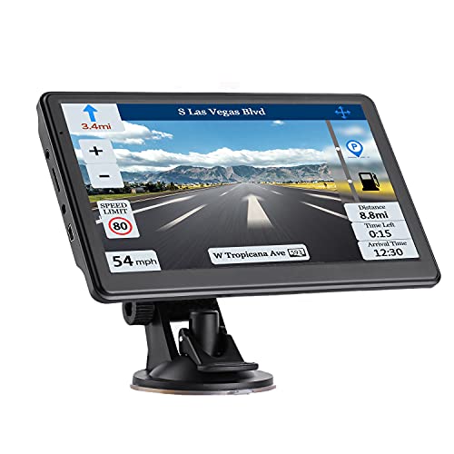 Ultimate 7″ GPS: Truck, RV & Car, Driver Alerts, Turn-by-Turn, 2023 Map